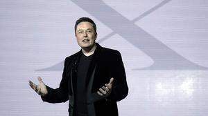 X-Besitzer Elon Musk.