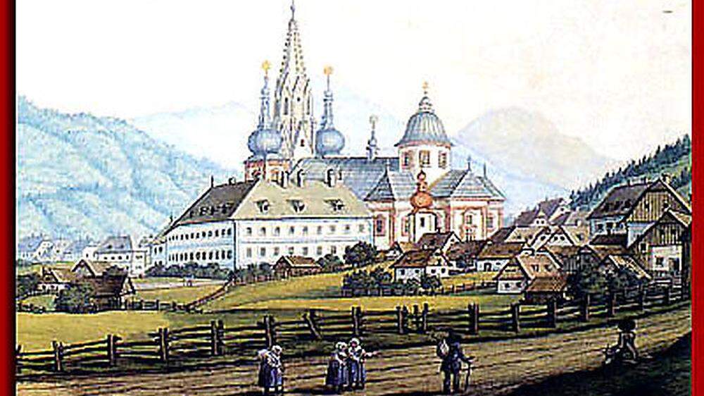 Jahrhundertelang ein Anziehungspunkt: Die Basilika vor dem Brand im Jahr 1827