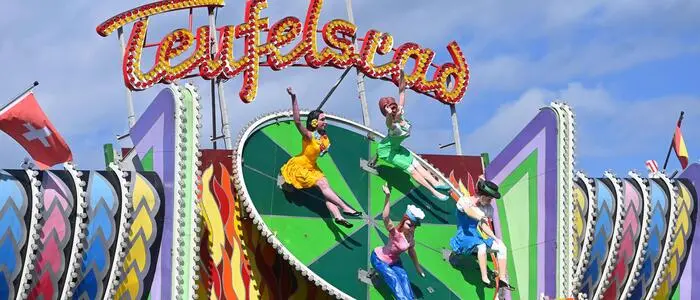 Teufelsrad am Münchner Oktoberfest