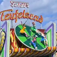 Teufelsrad am Münchner Oktoberfest
