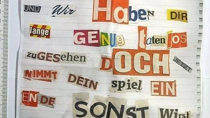 Der Drohbrief