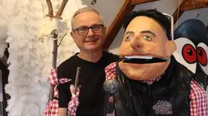 Zum zehnten Mal macht der „Yeti Club“, hier Präsident Heimo Hochegger, beim großen Faschingsumzug in Weiz mit