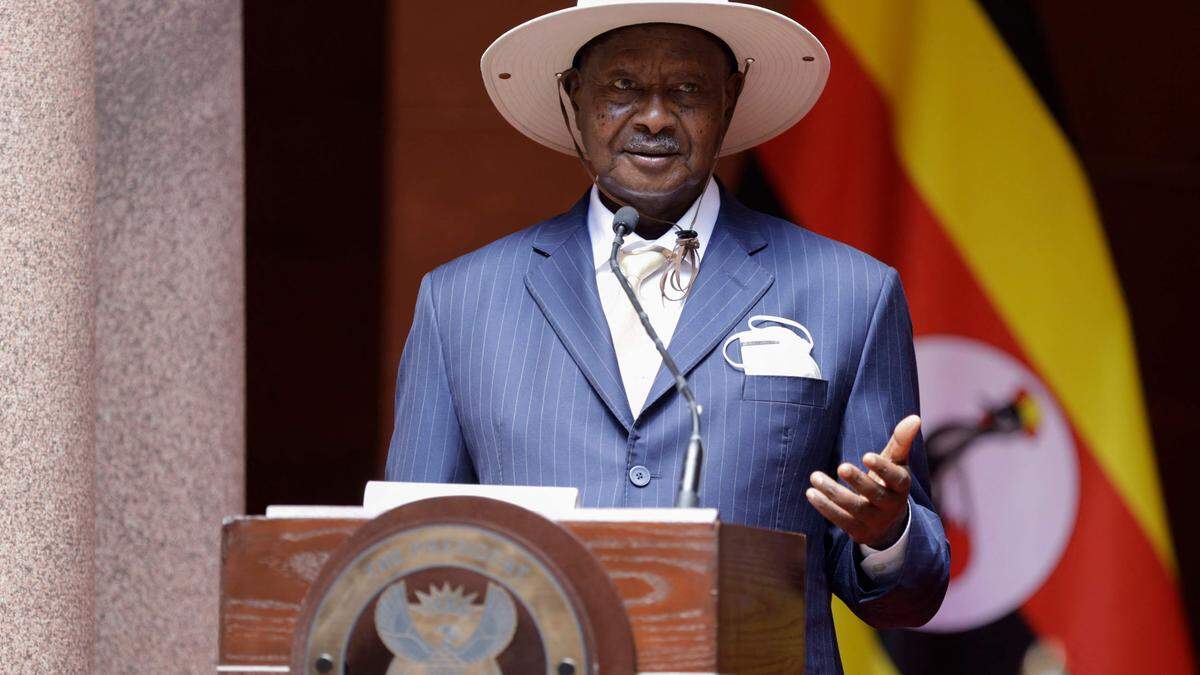 Ugandas Präsident Yoweri Museveni