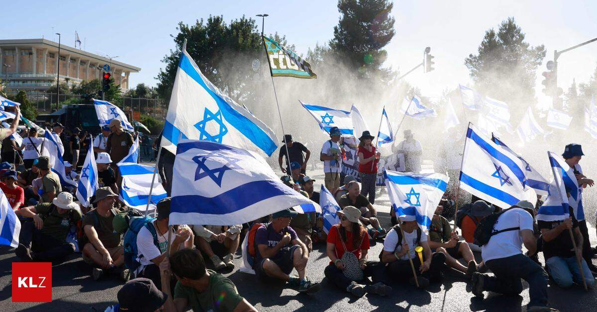 Trotz Massiver Proteste: Israelisches Parlament Billigt Kernelement Der ...