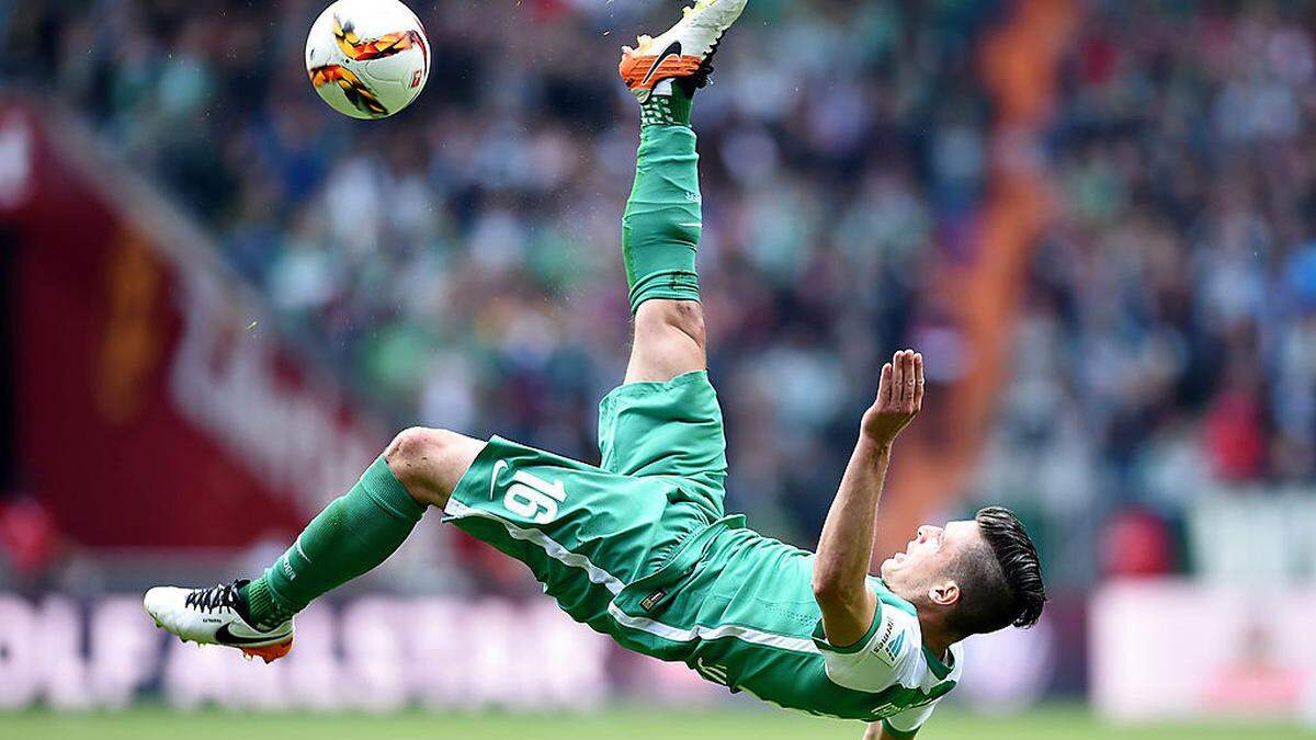 Zlatko Junuzovic war einer der besten Bremer beim Sieg gegen Frankfurt