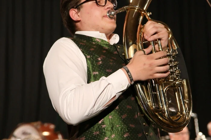 ......und Stefan Steinwender (Tenorhorn).