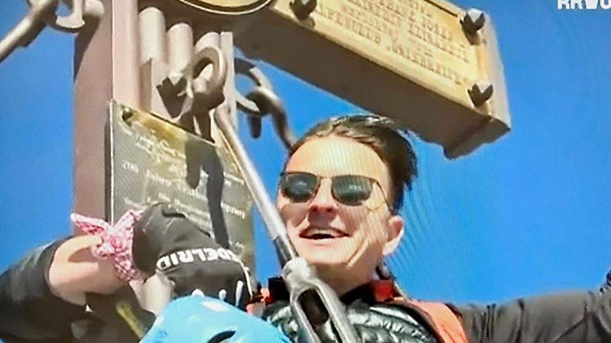 Andreas Gabalier ist überglücklich, dass er es geschafft hat. Krone TV berichtete über die Live-Besteigung des Großglockners