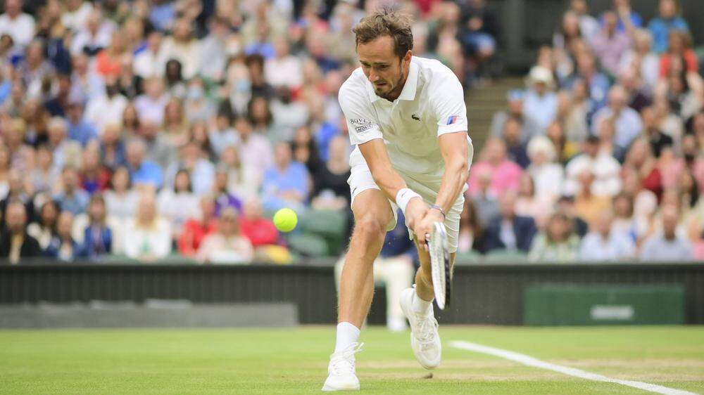 Daniil Medwedew ist 2022 nicht in Wimbledon mit dabei