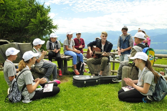 Privatkonzert für eine Jugendgruppe
