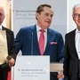 Steirische Honorarkonsuln: Jörg Hofreiter, Rudi Roth und Friedrich Möstl