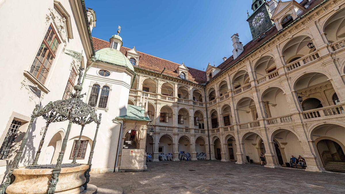 Das Landhaus in Graz ist ein wertvoller Hort der Demokratie