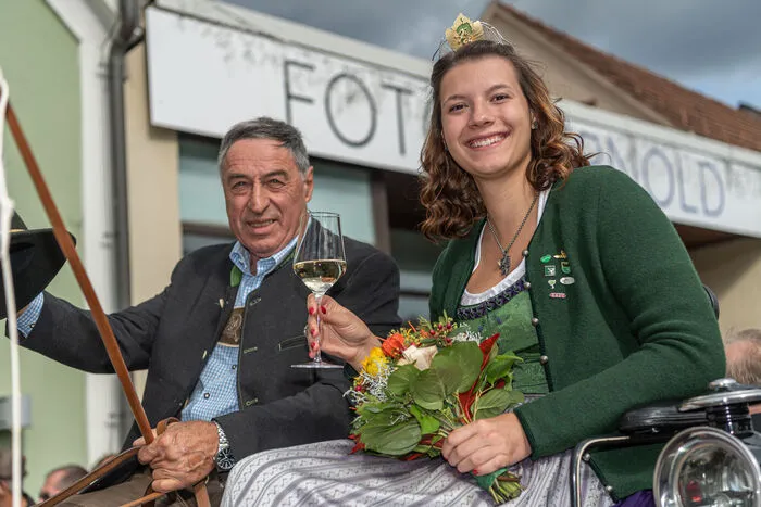 Die steirische Weinkönigin Katrin Dokter