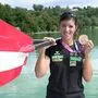 Magdalena Lobnig am Völkermarkter Stausee 