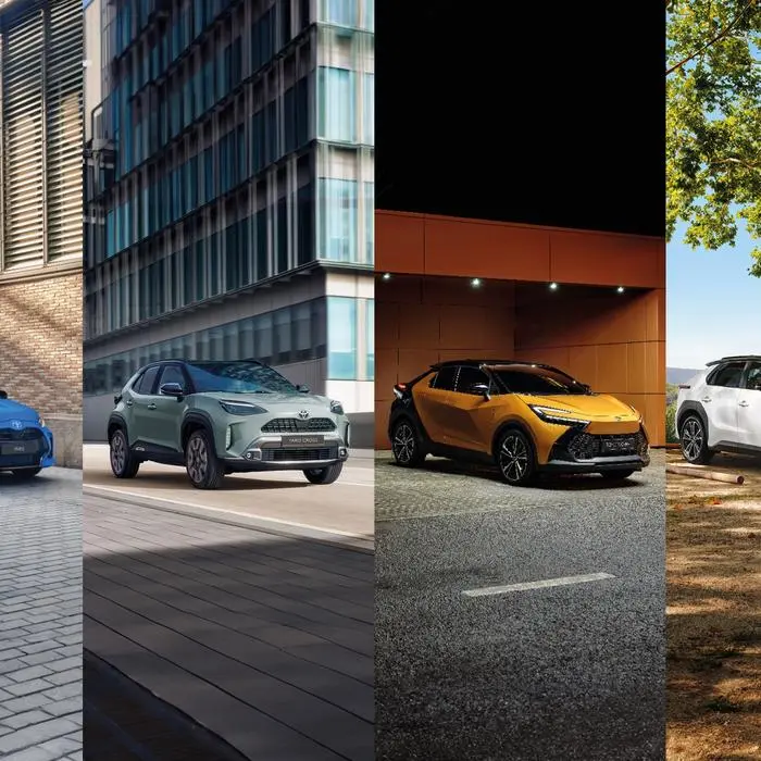 Frühlingsgefühle auf vier Rädern: Mit den aktuellen Modellen von Toyota kann man komfortabel den ersten warmen Sonnenstrahlen entgegenfahren