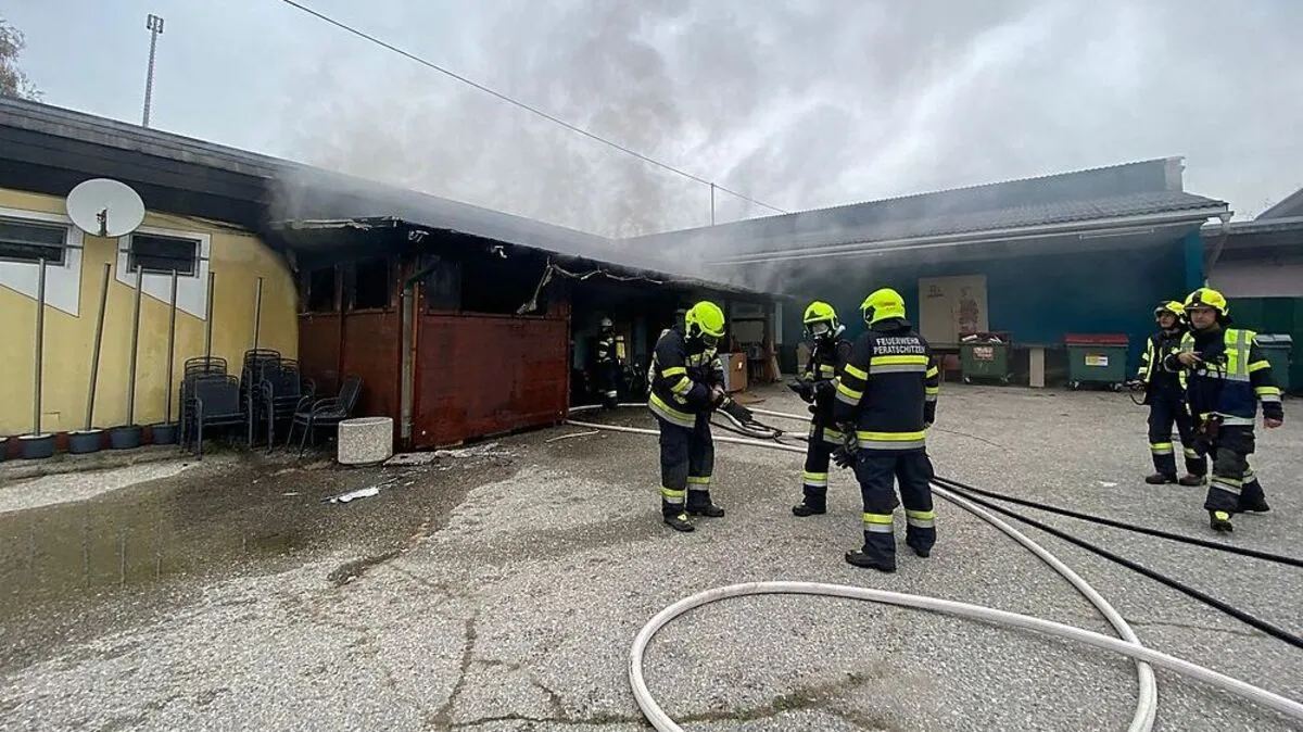 Das Feuer konnte unter Kontrolle gebracht werden 