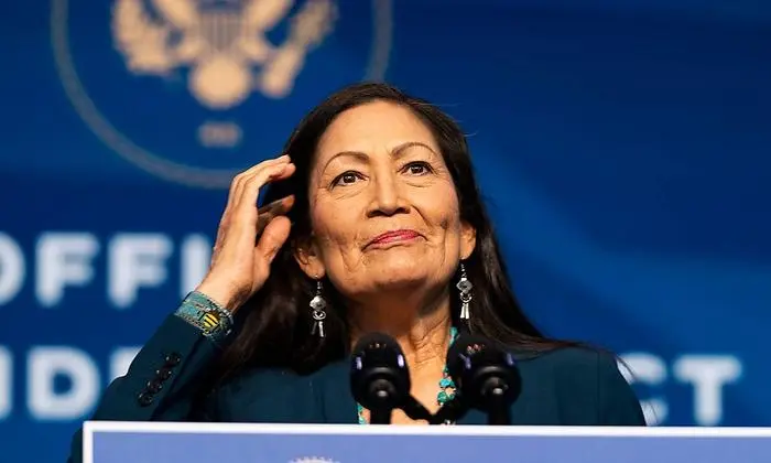 Deb Haaland, künftige Innenministerin