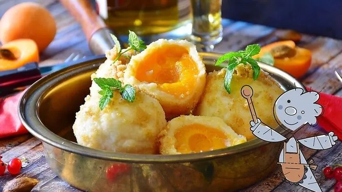 Marillenknödel aus Erdäpfelteig (Symbolbild)
