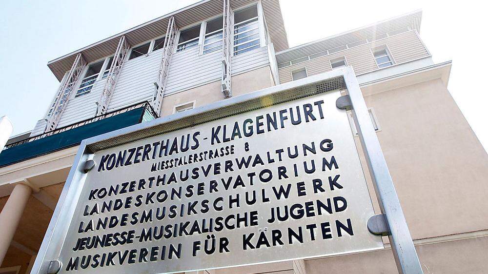 Könnte Standort der neuen Musikuni werden: das Klagenfurter Konzerthaus