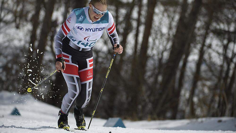 Carina Edlinger lief in Pyeongchang zur Bronzemedaille 