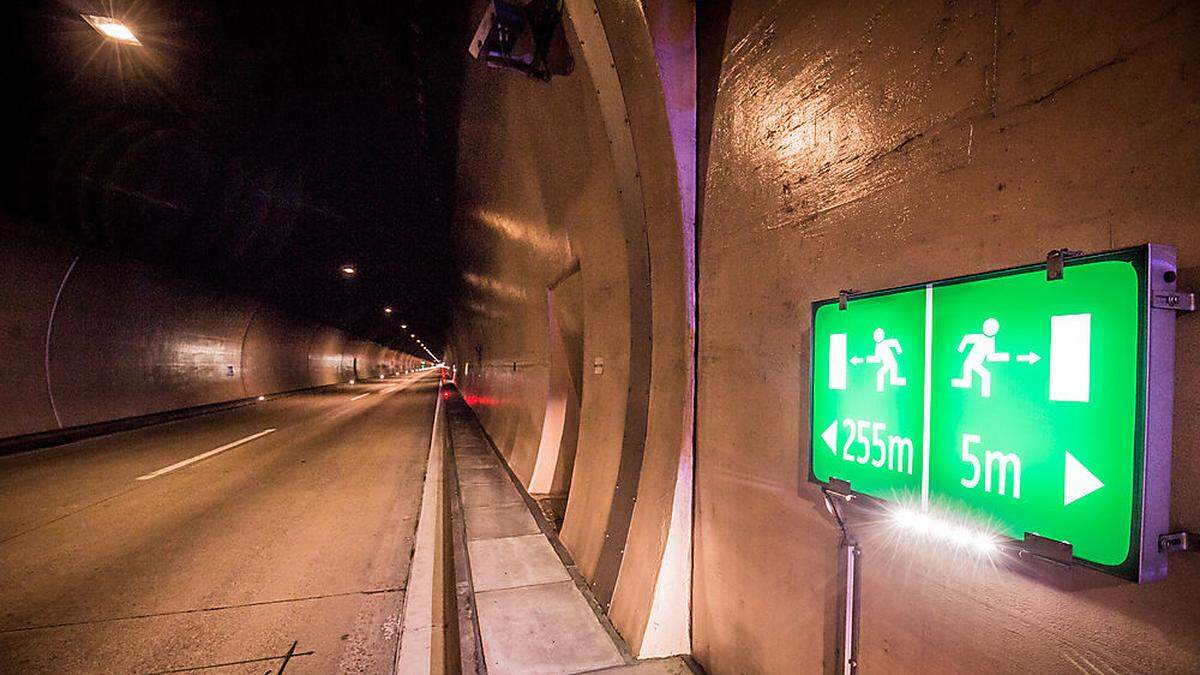 Im Oswaldibergtunnel auf der A 10 wurde die Sicherheitstechnik heuer erneuert. Jetzt folgen neun Tunnel auf der A 2 in Kärnten