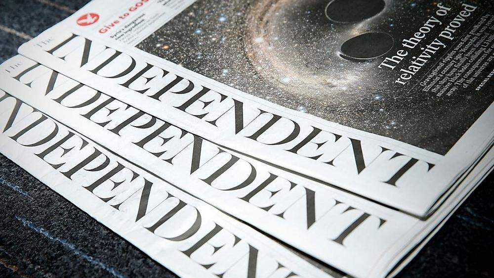 "The Independent" wurde 1986 gegründet 