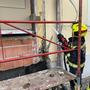 Die Feuerwehr musste zu einem Kleinbrand beim Krankenhaus ausrücken