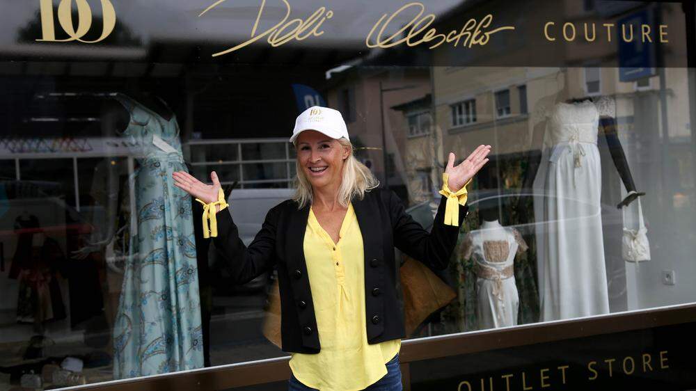 Am 16. Juni eröffnet Dali Oleschko ihren Outletladen an der Pörtschacher Hauptstraße