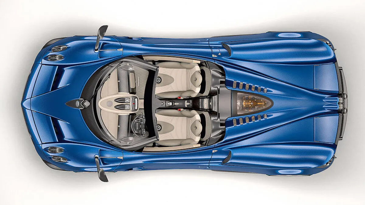 Der Pagani Huayra Roadster