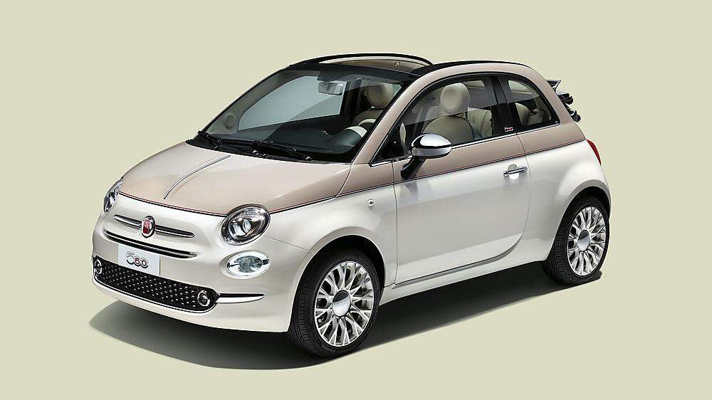 Das Sondermodell zum 60. Geburtstag des Fiat 500