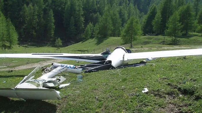 Der Polizeihubschrauber barg den Verletzten - Symbolfoto