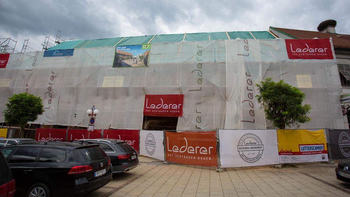 Das Großprojekt am Ilzer Hauptplatz: der Umbau des Gaulhofer-Hauses