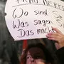 Spontan bildeten sich am Dienstag Kundgebungen