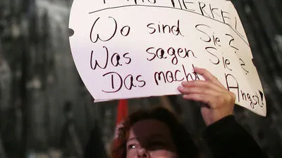 Spontan bildeten sich am Dienstag Kundgebungen