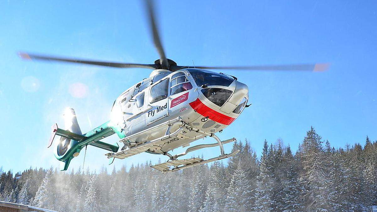 Die Verletzte wurde ins LKH Villach geflogen