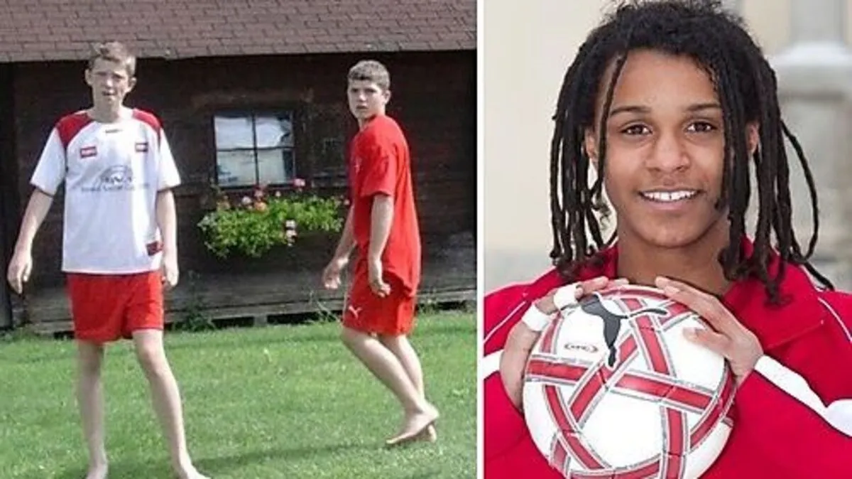 Gregoritsch, Sabitzer und Lazaro in jungen Jahren