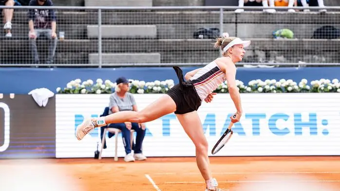 Im Halbfinale: Sinja Kraus