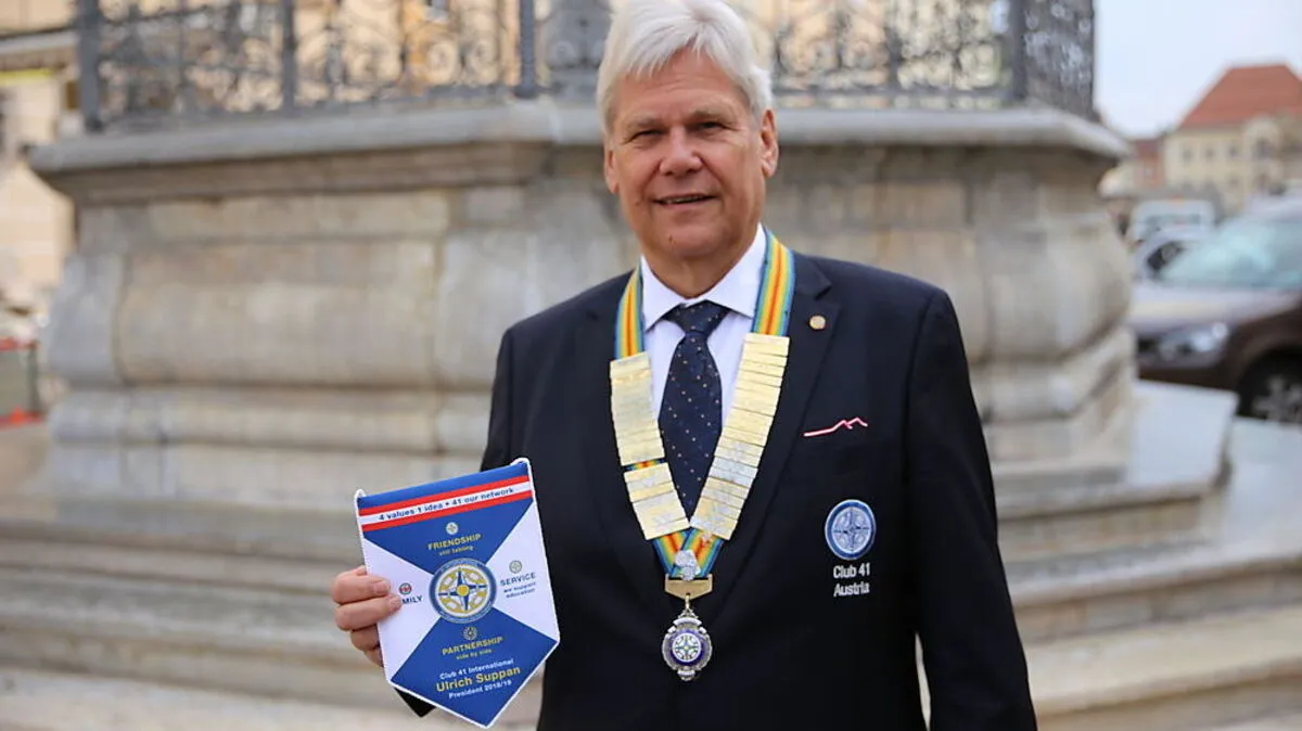 Ulrich Suppan ist Präsident von 50.000 Mitgliedern 