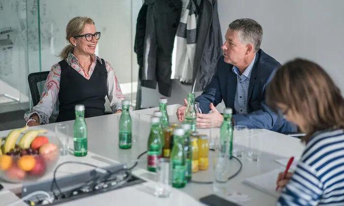 Elisabeth Winkelbauer-Hohenberg und Franz Stenitzer beleuchteten im Gespräch die Erbrechtsnovelle 2017