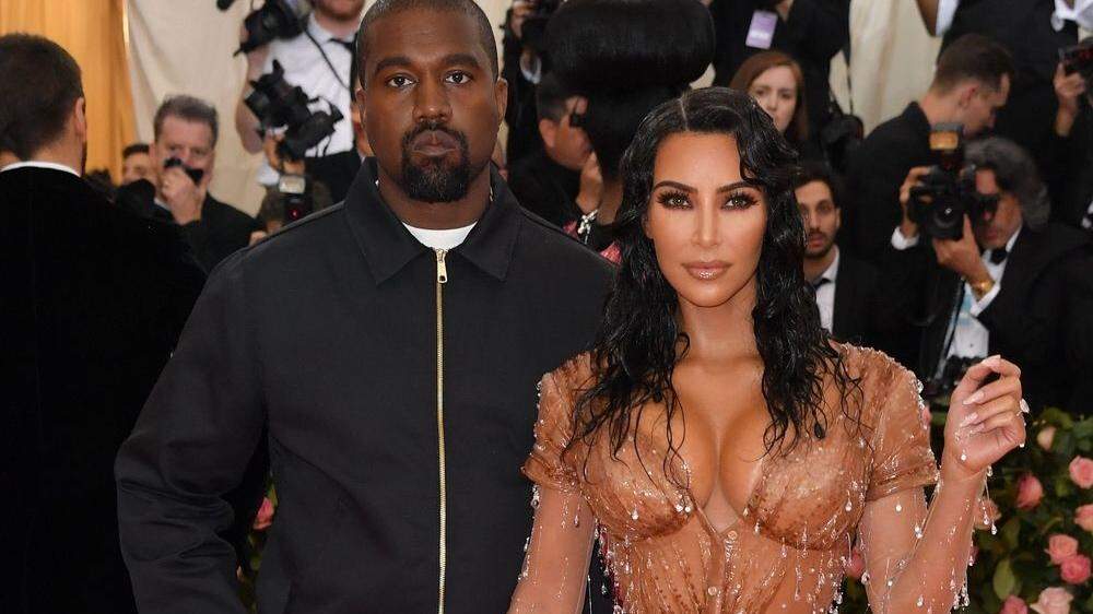Kim Kardashian und Kanye West 