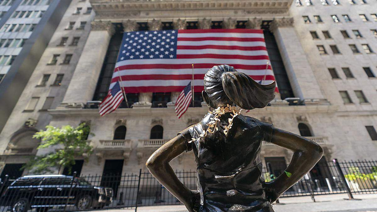 The Fearless Girl vor der New Yorker Börse: Echte New Yorker sind per se widerständig