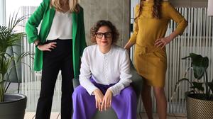 Von links: Julia Schwarzbauer, Birgit Haberl, Julia Fessler -  Nachhaltigkeit als Berufung