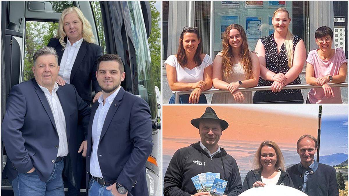 Busunternehmen Werderitsch, das Reisebüro Ruefa und der Tourismusverband Oststeiermark