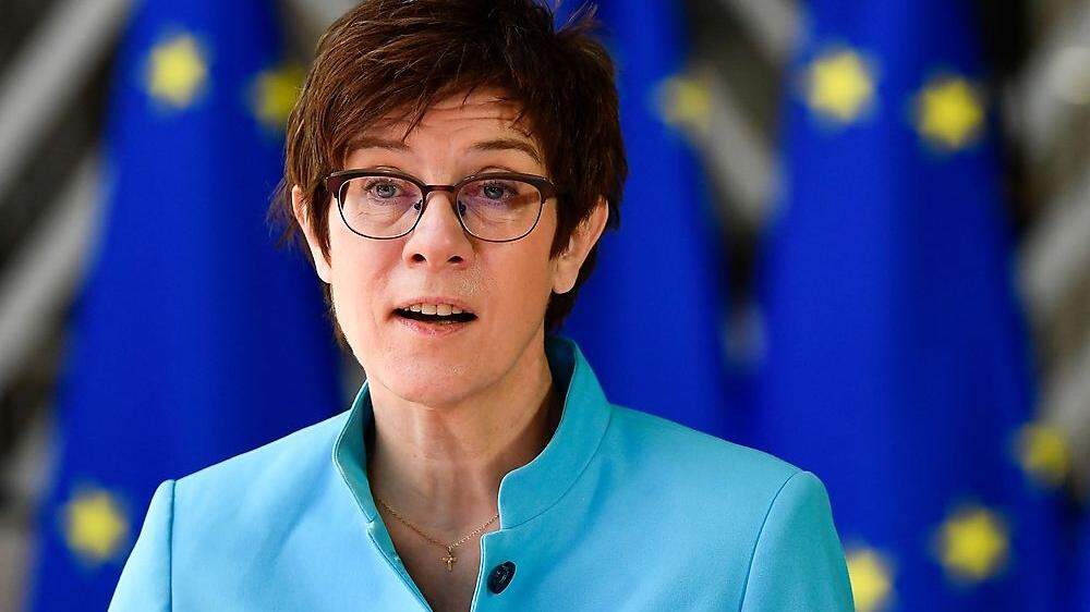 CDU-Verteidigungsministerin Annegret Kramp-Karrenbauer 