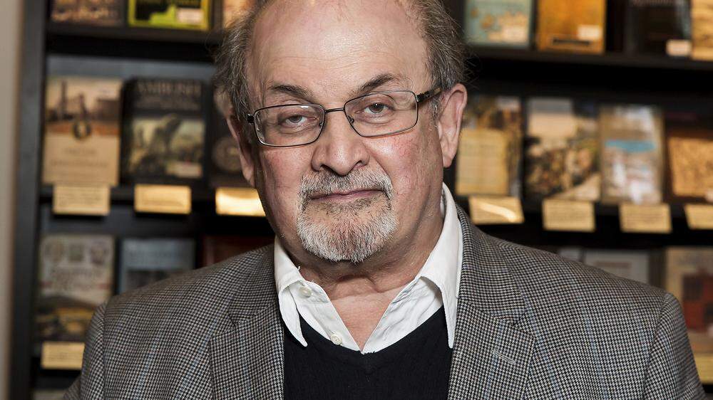 Rushdie trat bei einer Veranstaltung im Chautauqua im Westen New Yorks auf
