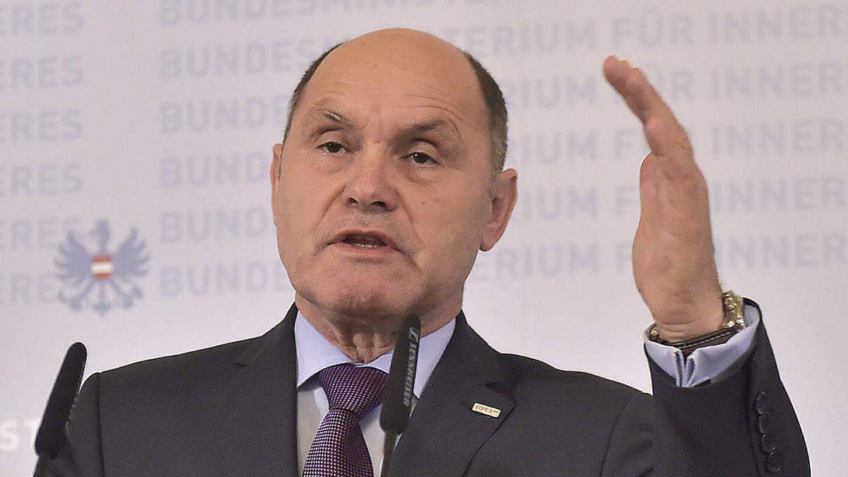 Innenminister Wolfgang Sobotka (ÖVP)