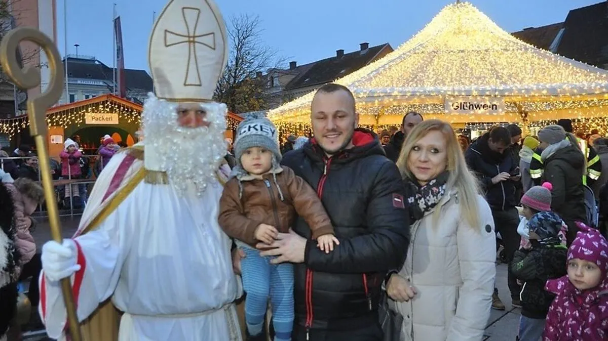 Der Nikolaus begeisterte Jung und Alt