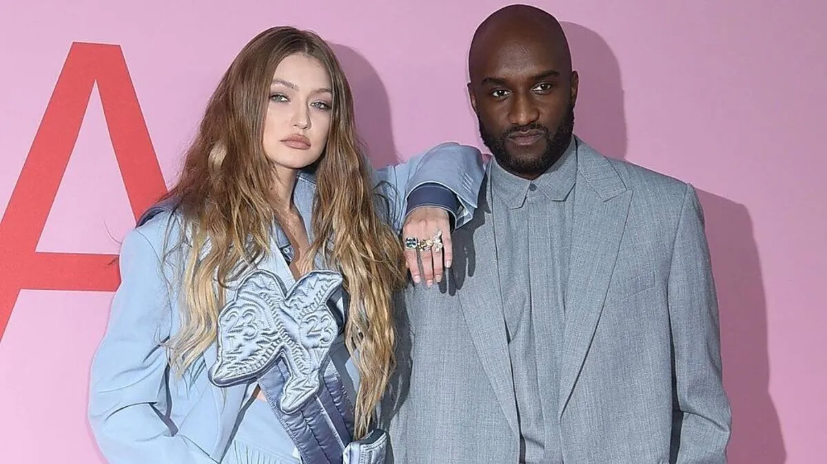 Gigi Hadid und Virgil Abloh, das Model ist Stammgast bei den "Off- White"-Modeschauen