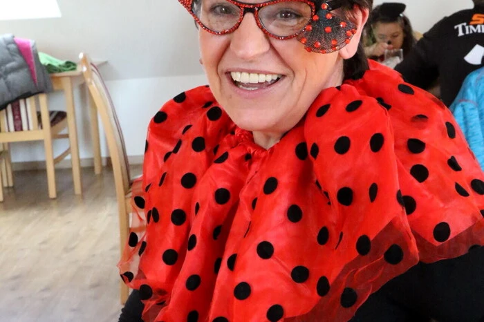 „Seit 13 Jahren lassen wir hier am Berg den Fasching ausklingen. Die alte und junge Generation soll auf diesem Wege leichter zueinander finden“, sagte Wirtin Gabi Pleschutznig (Foto). 
