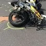 Der verletzte Biker wurde nach der Erstversorgung durch das Rote Kreuz ins nächstgelegene Krankenhaus gebracht