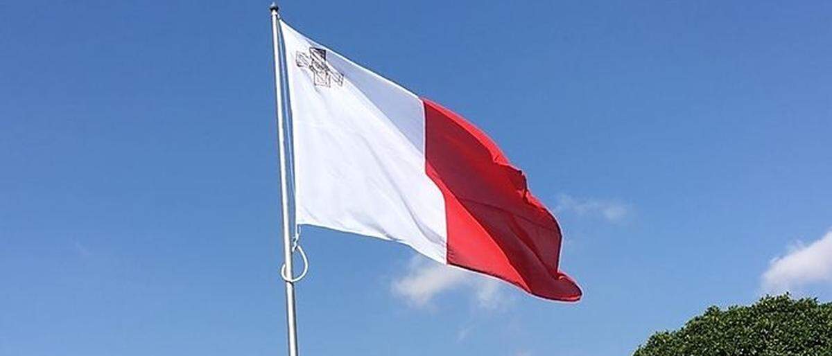 Die Flagge Maltas